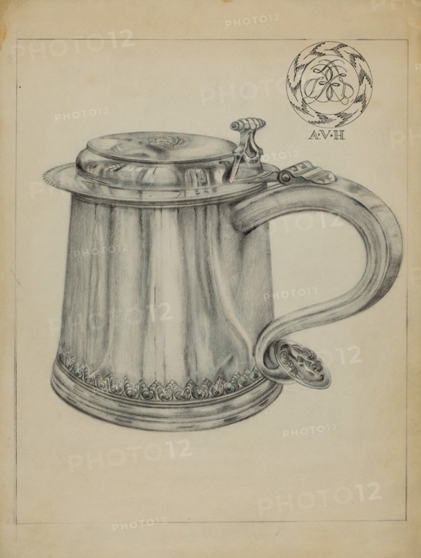 Silver Tankard, c. 1936.