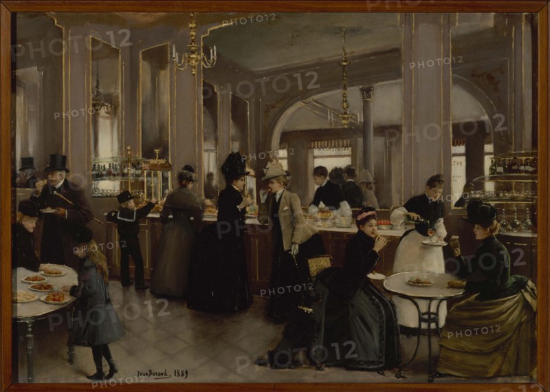 Gloppe pastry shop, 1889.