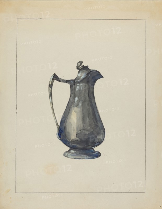 Pewter Pitcher, 1935/1942.