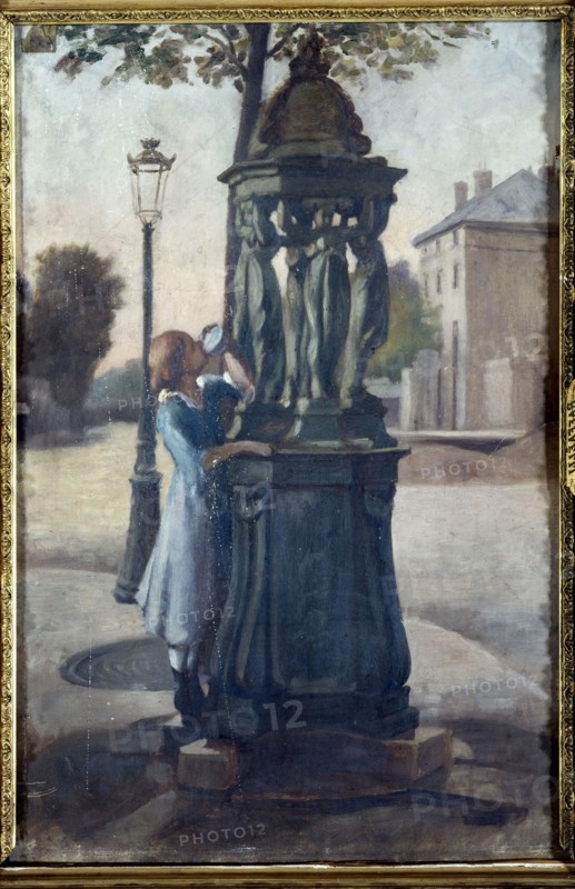 A Wallace Fountain, c1880.