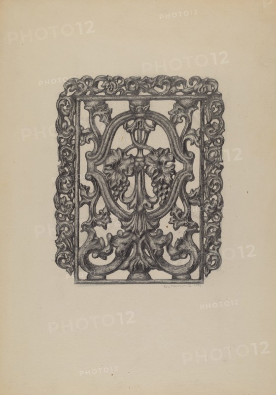 Window Grille, 1937.
