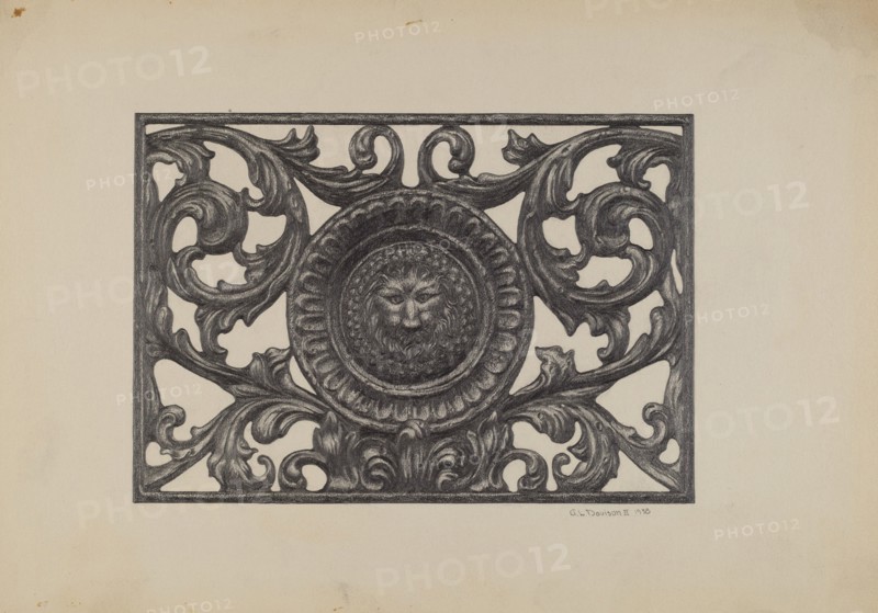 Window Grille, 1937.