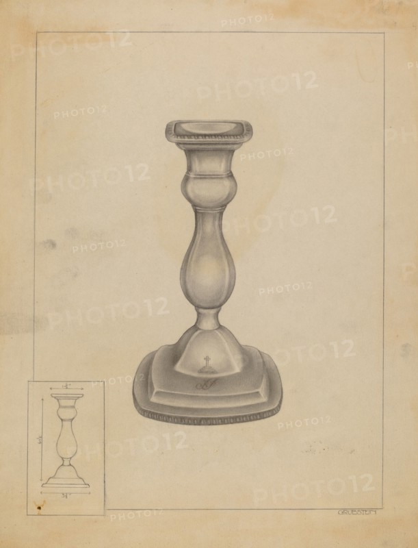 Candlestick, c. 1936.