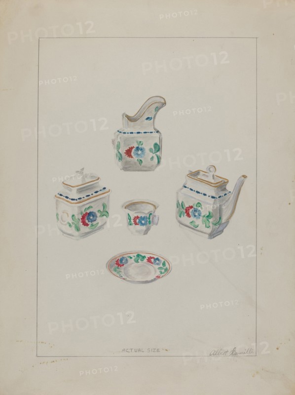Toy China Set, c. 1936.