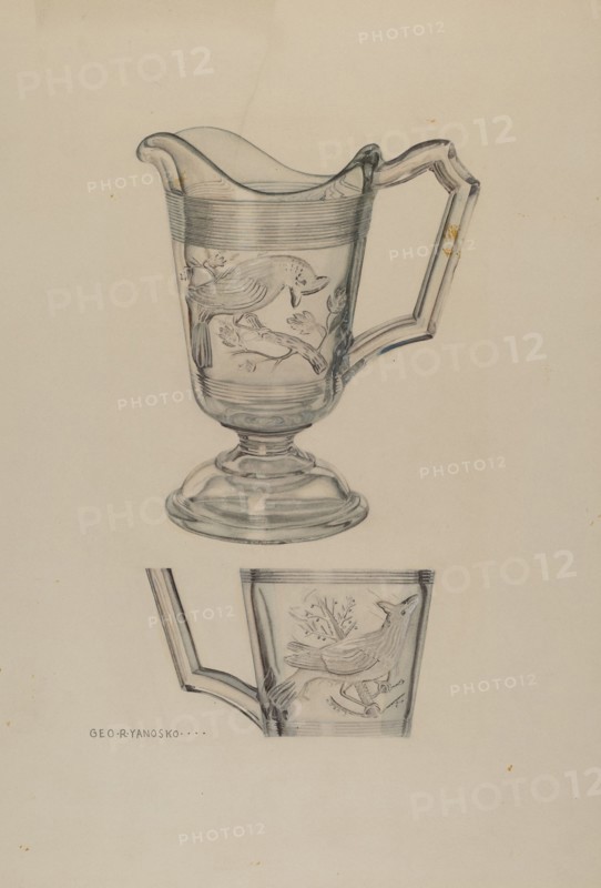 Cream Pitcher, c. 1940.