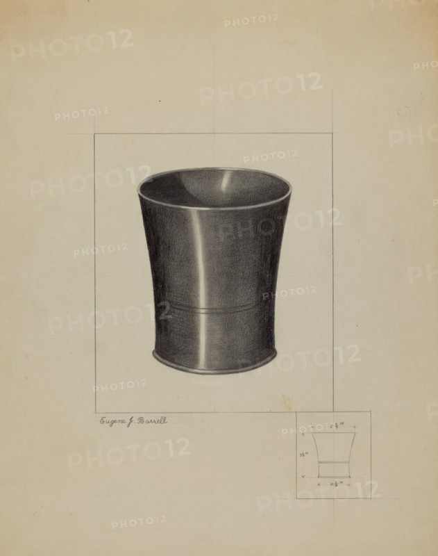 Pewter Beaker, c. 1936.