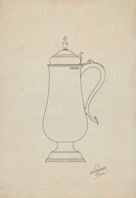 Silver Flagon, c. 1936.