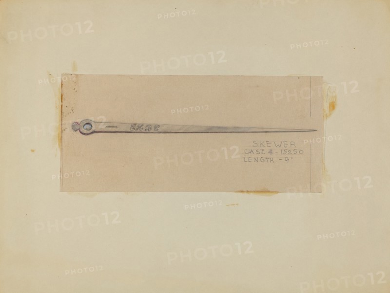 Silver Skewer, c. 1936.