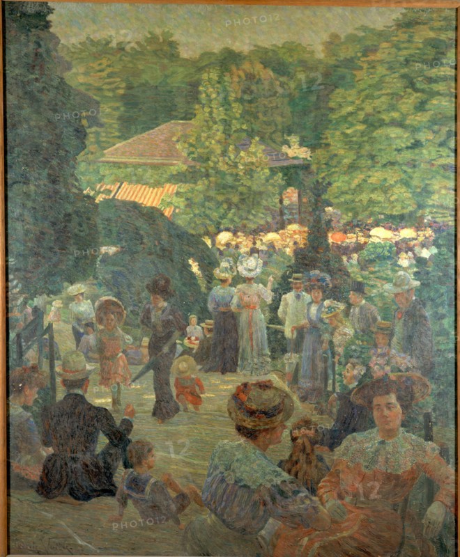 Montsouris Park, c1900.
