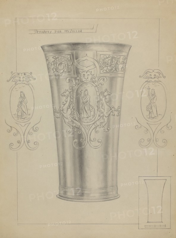 Silver Beakers, c. 1936.