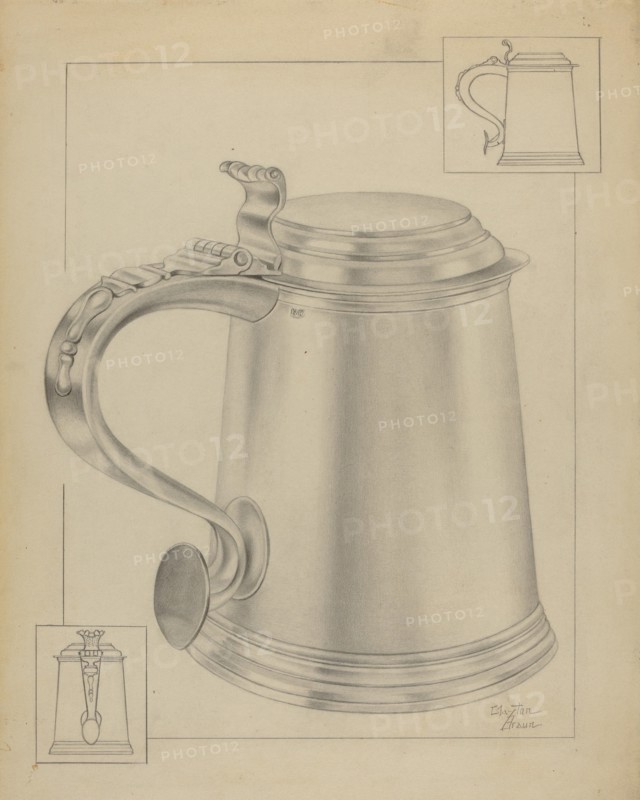Silver Tankard, c. 1936.