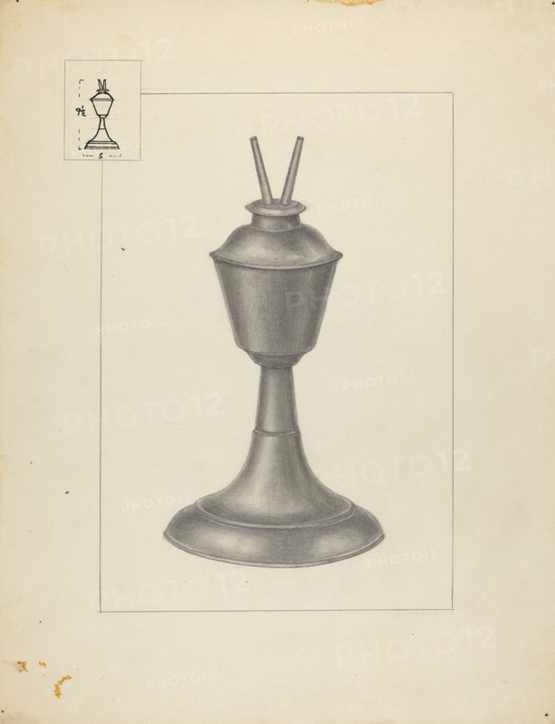 Camphene Lamp, 1935/1942.