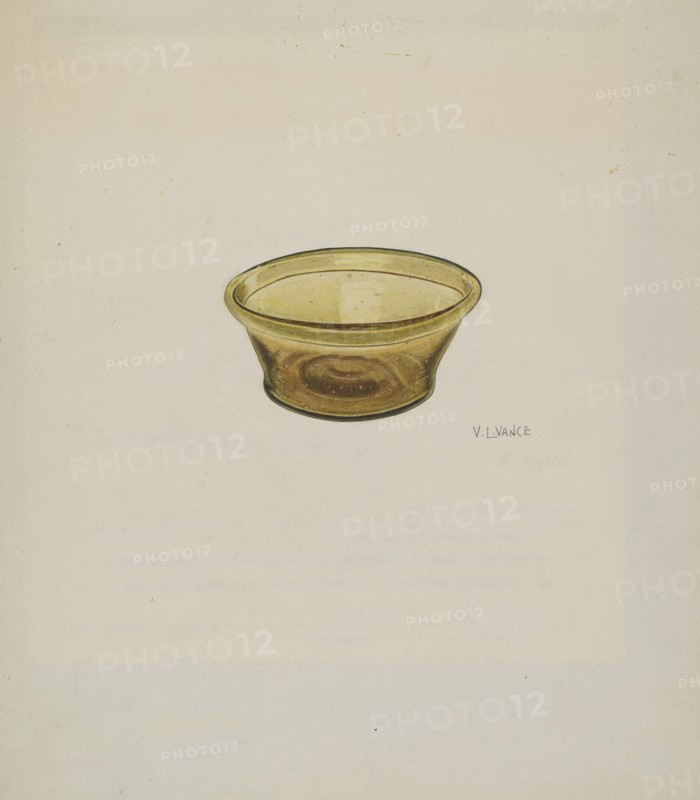 Small Glass Bowl, c. 1940.