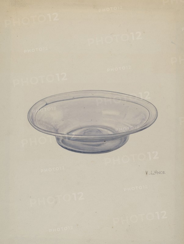 Glass Sauce Dish, c. 1940.