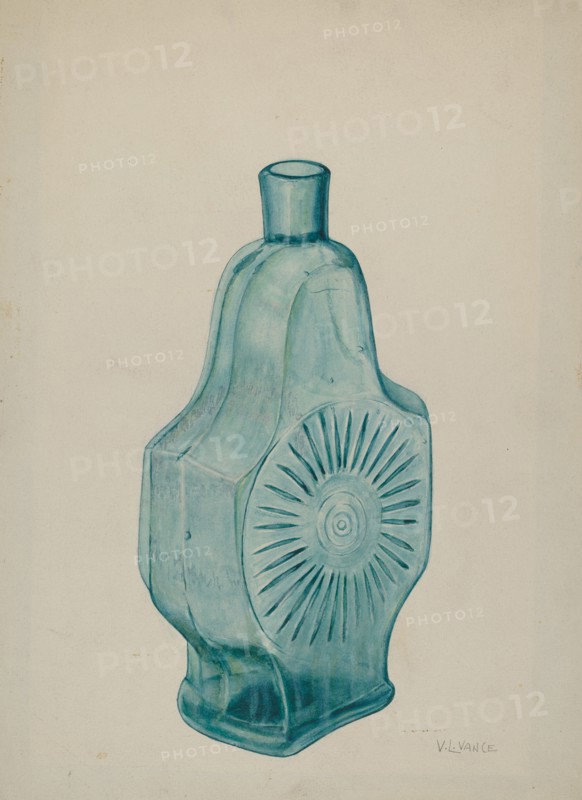 Blue-Green Flask, c. 1941.