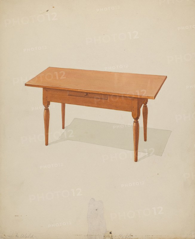 Shaker Low Table, c. 1936.