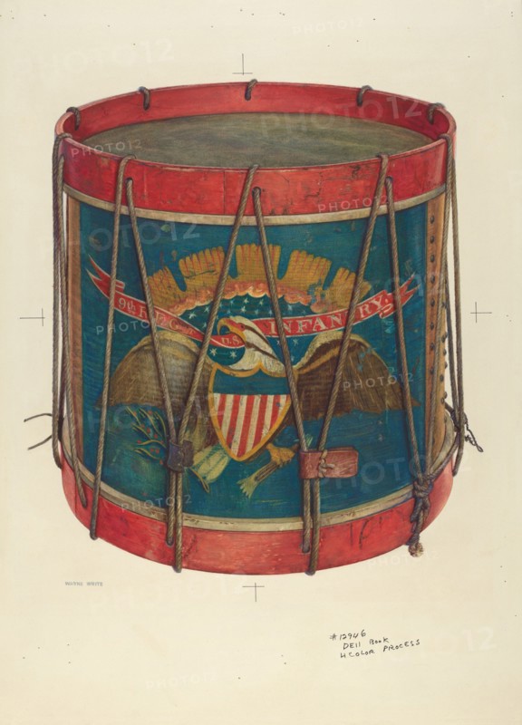 Civil War Drum, 1939-1940.