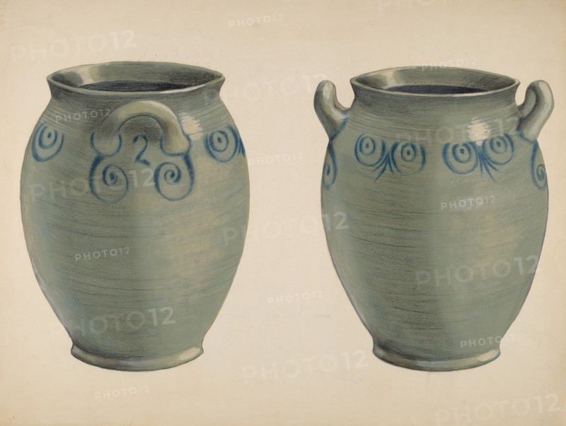 Two-Handled Crock, c. 1936.
