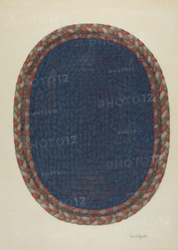Shaker Rug, c. 1941.