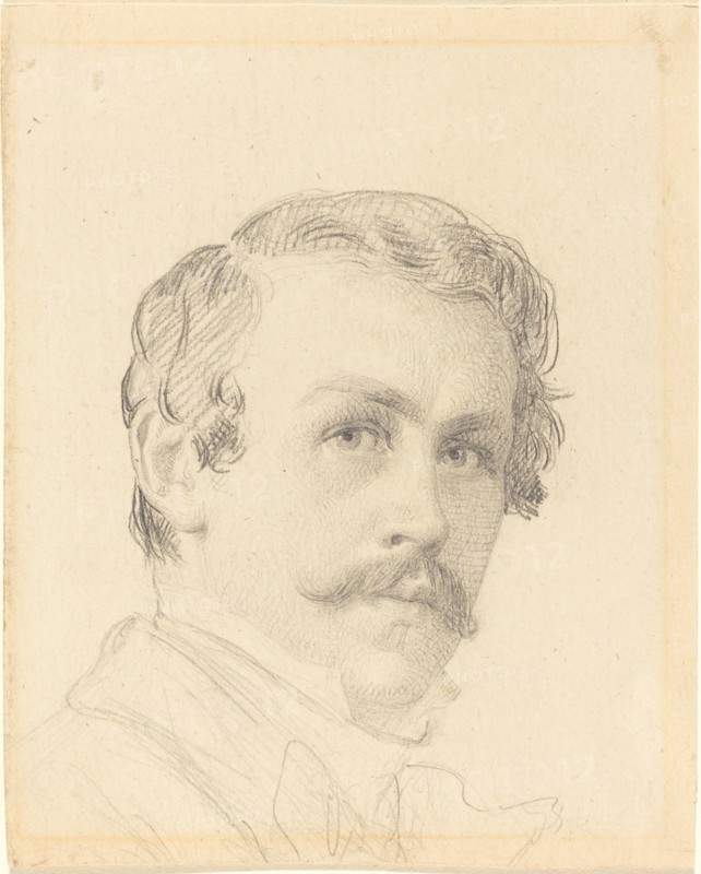 Self-Portrait, c. 1850.