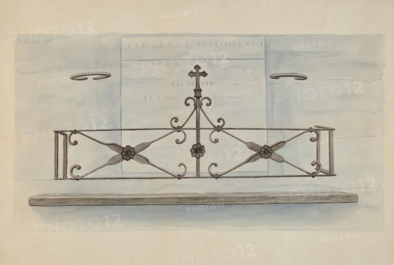 Iron Railing, 1935/1942.