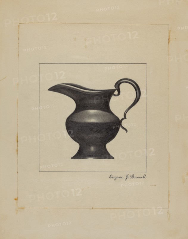Pewter Pitcher, c. 1936.
