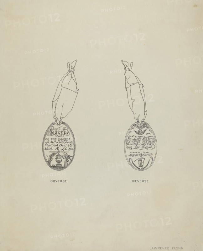 Silver Momento, c. 1940.
