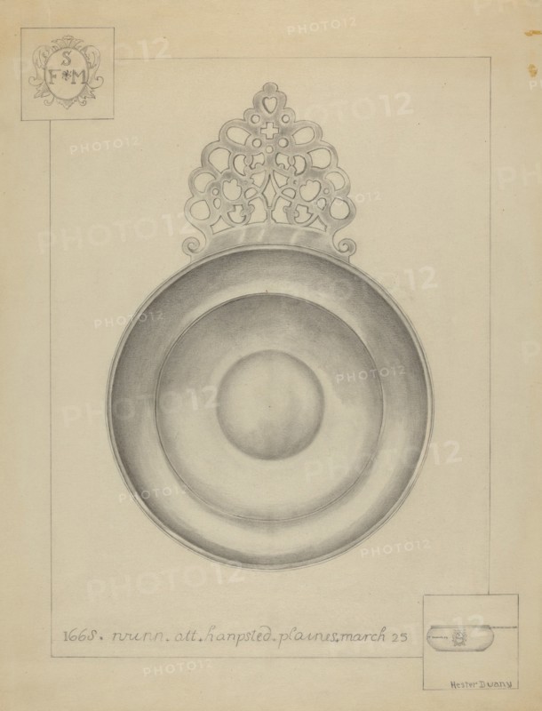 Silver Porringer, c. 1936.