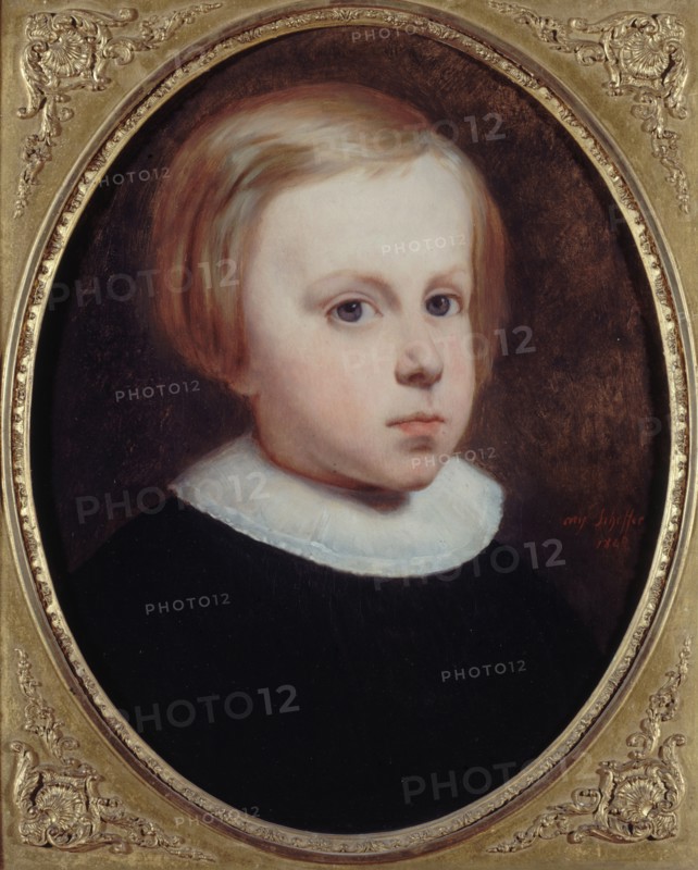 Portrait of a child, 1840.