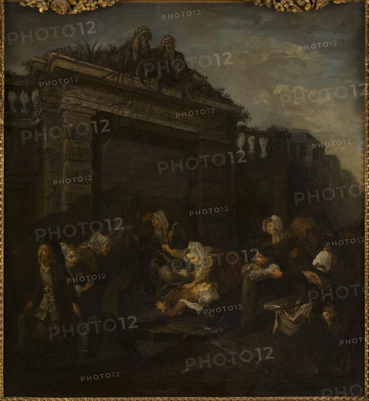 Quarrel at the Fountain, c1760.