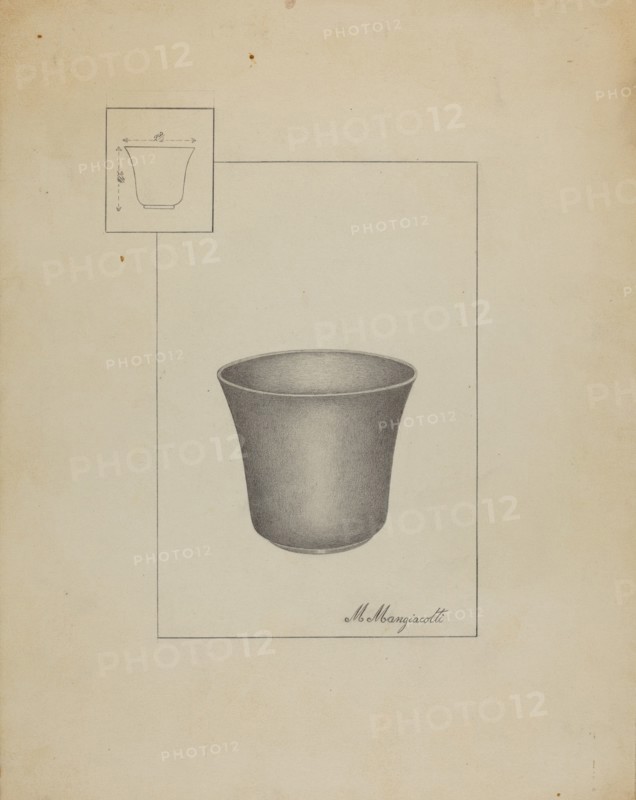 Pewter Cup, c. 1936.