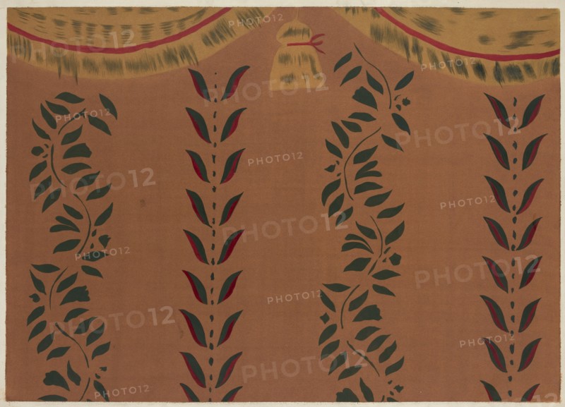 Wall Stencil, c. 1939.