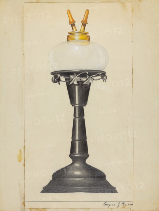 Camphene Lamp, 1935/1942.
