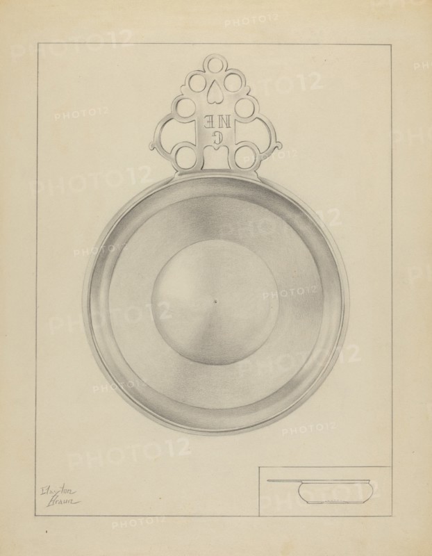 Silver Porringer, c. 1936.