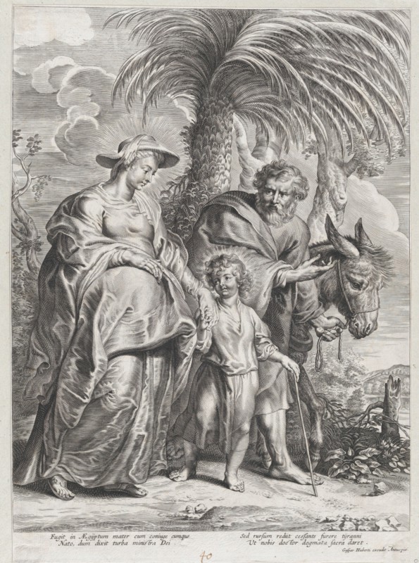 The Return from Egypt, ca. 1705-24.