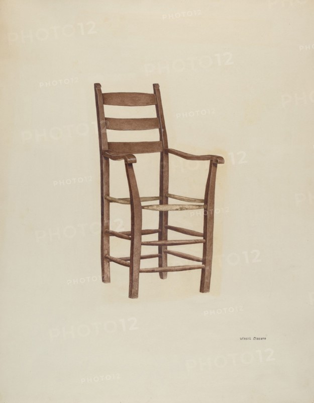 High Armchair, c. 1940.