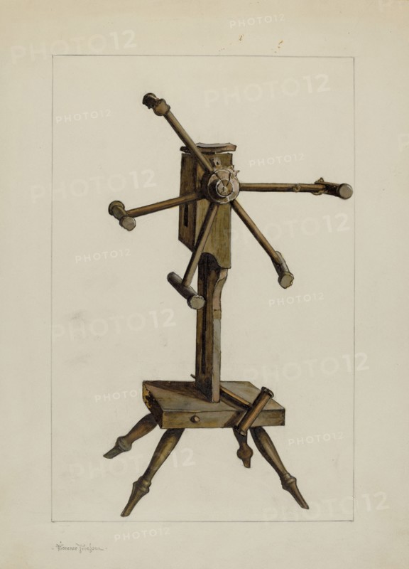 Winding Wheel, c. 1937.