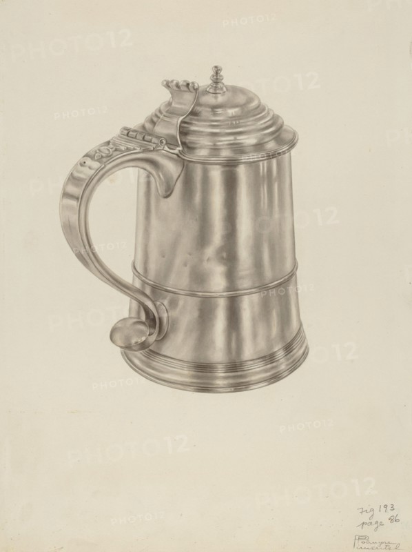 Silver Tankard, c. 1938.