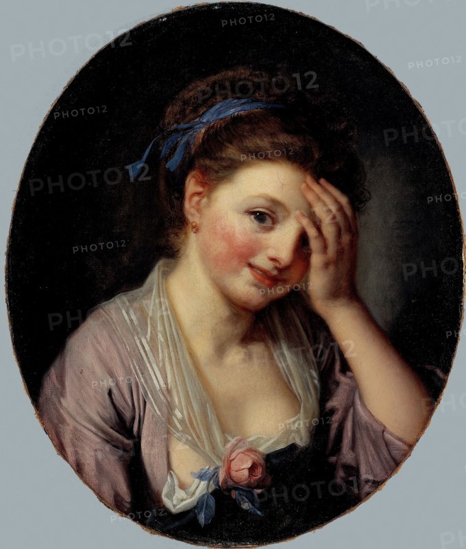 Portrait of a young girl.