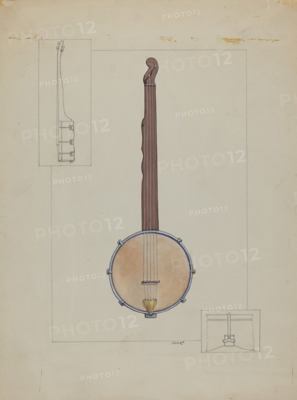 Plantation Banjo, c. 1937.