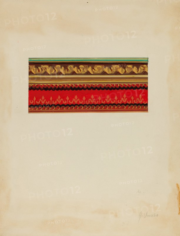 Wall Paper Border, c. 1937.