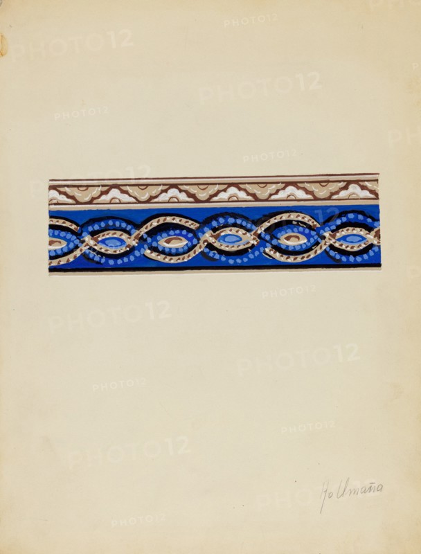 Wall Paper Border, c. 1936.