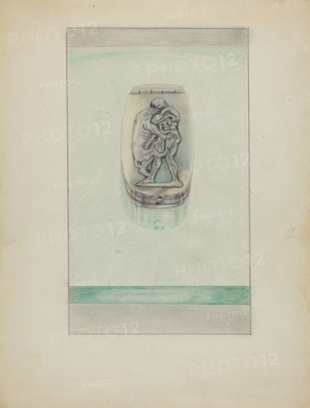 Silver Snuff Box, 1935/1942.