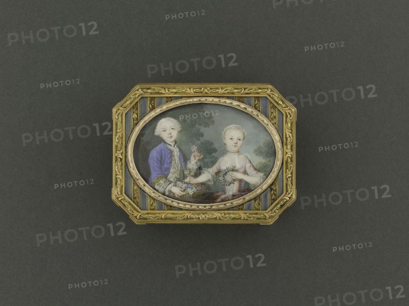 Snuff box, between 1776 and 1777.