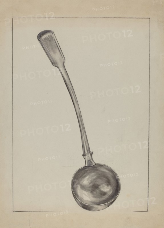 Pewter Ladle, c. 1936.