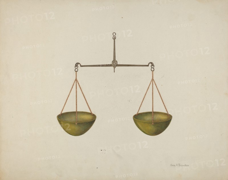 Shaker Scales, c. 1939.