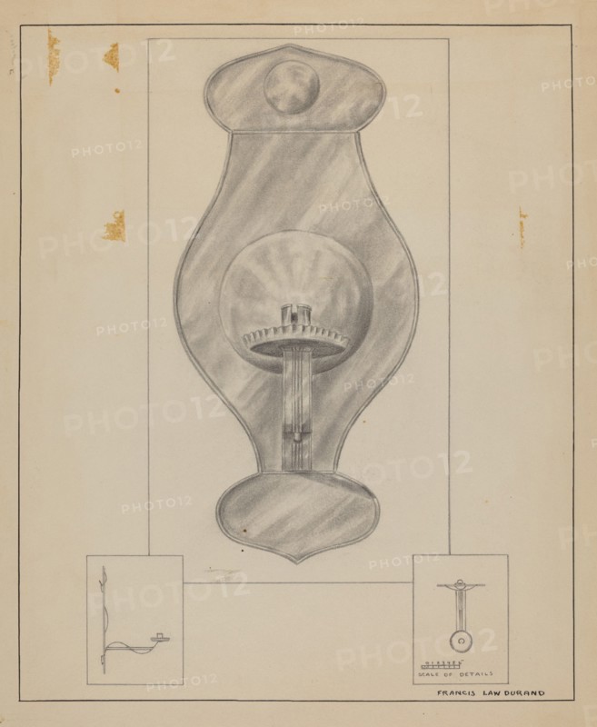 Wall Sconce, 1935/1942.