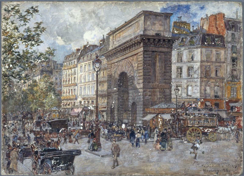 Porte Saint-Martin, 1898.