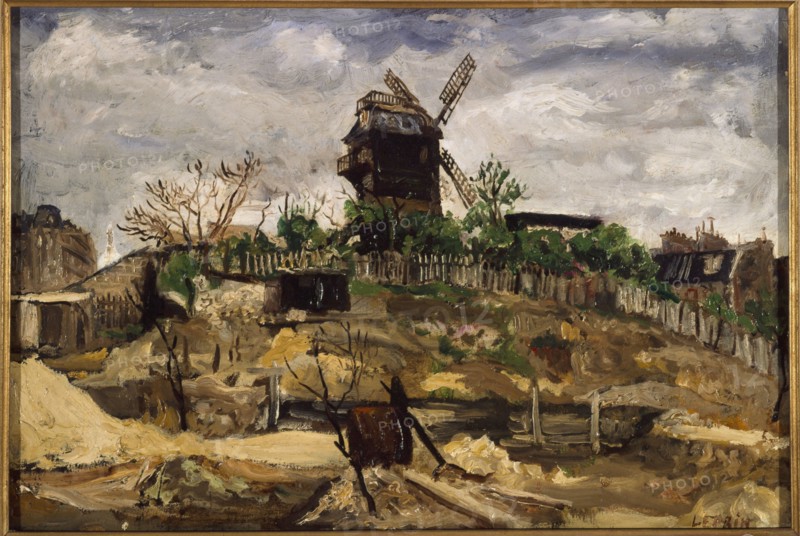 Moulin de la Galette, c1920.