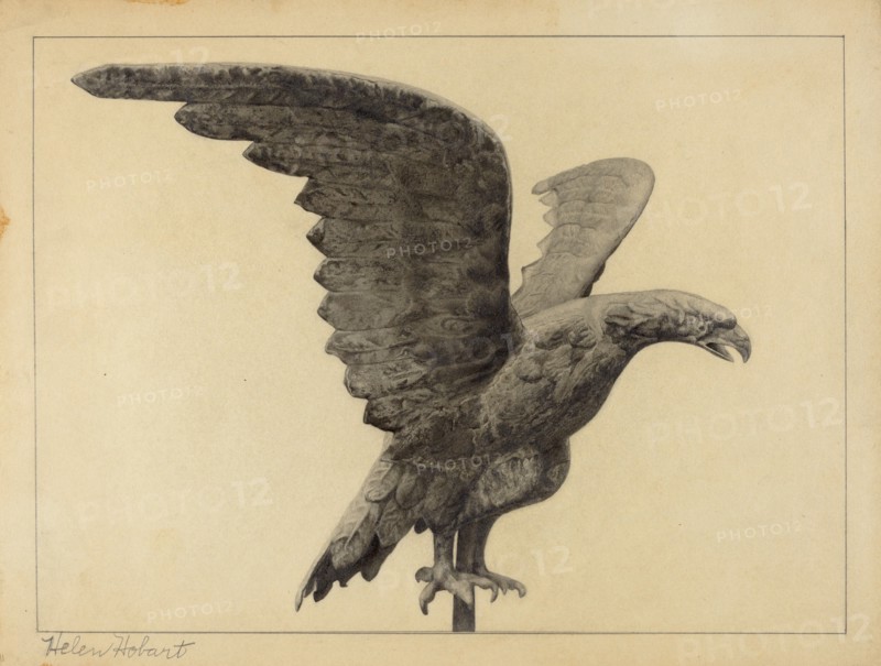 Weather Vane Finial, c. 1937.